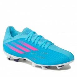 Chaussures De Sport Chaussures Adidas - X Speedflow.3 Fg GW7483 Skyrus/Tmshpn/Ftwwht Bleu