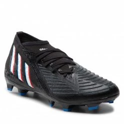 Chaussures De Sport Chaussures Adidas - Predator Edge.2 Fg GW2271 Cblack/Ftwwht/Vivred Noir
