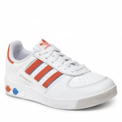 Chaussures De Sport Chaussures Adidas - G.S Court GX9448 Ftwwht/Corang/Blurus Blanc