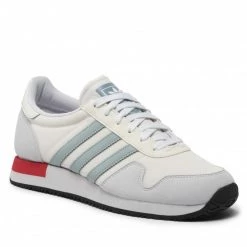 Chaussures De Sport Chaussures Adidas - USA 84 HR1400 Cwhite/Vivred/Cwhite Beige