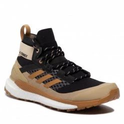 Chaussures De Sport Chaussures Adidas - Terrex Free Hiker Primeblu GZ0336 Core Black/Mesa/Beige Tone Noir