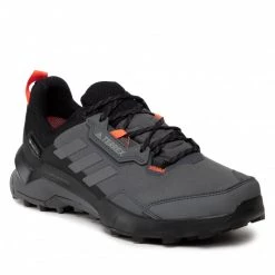 Chaussures De Sport Chaussures Adidas - Terrex Ax4 Gtx GORE TEX FZ3285 Grey Give/Grey Four/Solar Red Multicolore, Gris