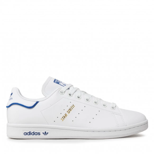 Chaussures De Sport Chaussures Adidas - Stan Smith GW0489 Ftwwht/Royblu/Yellow Blanc 2 Chaussures De Sport Chaussures Adidas - Stan Smith GW0489 Ftwwht/Royblu/Yellow Blanc – Image 2