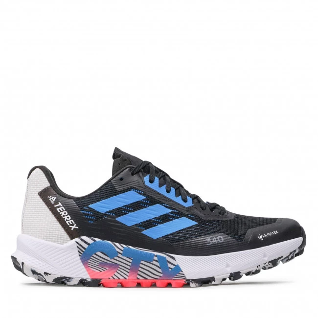 Chaussures De Sport Chaussures Adidas - Terrex Agravic Flow 2 Gtx GORE-TEX H03184 Core Black/Blue Rush/Turbo Noir 2 Chaussures De Sport Chaussures Adidas - Terrex Agravic Flow 2 Gtx GORE-TEX H03184 Core Black/Blue Rush/Turbo Noir – Image 2