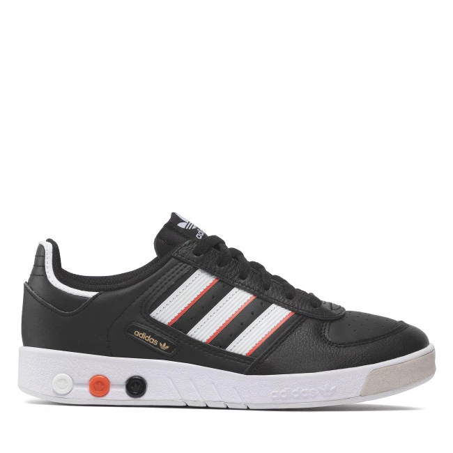 Chaussures De Sport Chaussures Adidas - G.S. Court GX7029 Cblack/Ftwwht/Corang Noir 2 Chaussures De Sport Chaussures Adidas - G.S. Court GX7029 Cblack/Ftwwht/Corang Noir – Image 2