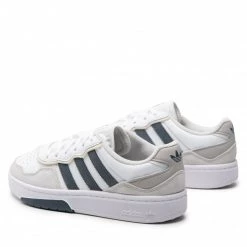 Chaussures De Sport Chaussures Adidas - Courtic GX4366 Ftwwht/Greone/Greone Blanc -Chaussures Femme Soldes 03 0000207486592 kt