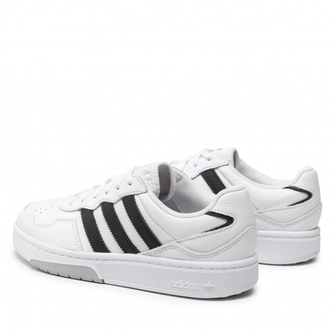 Chaussures Basses Chaussures Adidas - Courtic GX6318 Ftwwht/Cblack/Ftwwht Blanc 3 Chaussures Basses Chaussures Adidas - Courtic GX6318 Ftwwht/Cblack/Ftwwht Blanc – Image 3