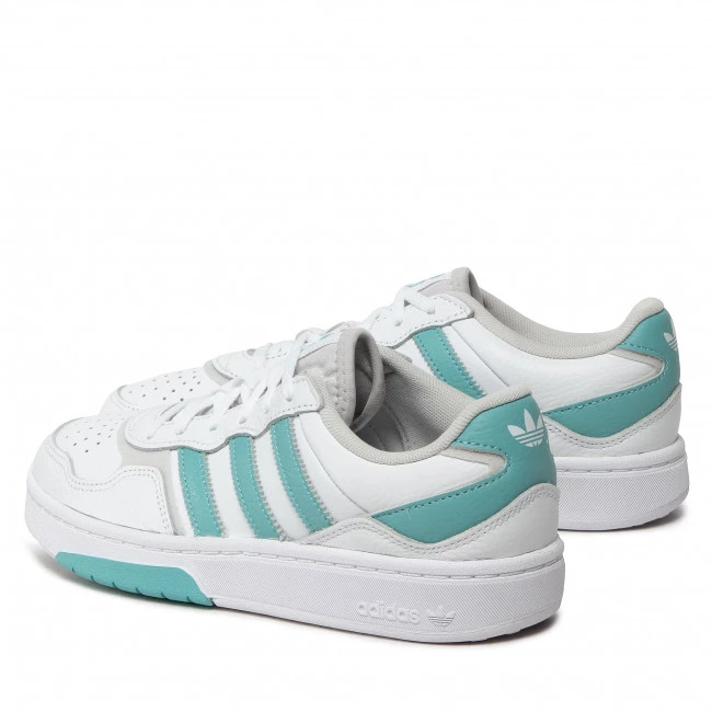 Chaussures De Sport Chaussures Adidas - Courtic GZ0777 Ftwwht/Minton/Whitin Blanc 3 Chaussures De Sport Chaussures Adidas - Courtic GZ0777 Ftwwht/Minton/Whitin Blanc – Image 3
