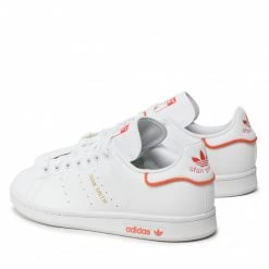 Chaussures Basses Chaussures Adidas - Stan Smith GW0488 Ftwwht/Ftwwht/Green Blanc 8 Chaussures Basses Chaussures Adidas - Stan Smith GW0488 Ftwwht/Ftwwht/Green Blanc -Chaussures Femme Soldes 03 0000209584189 mg