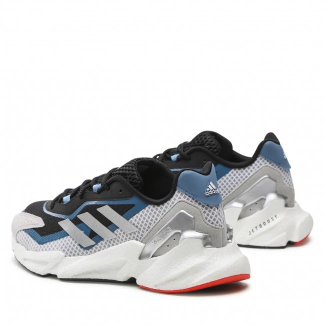 Chaussures De Sport Chaussures Adidas - X9000L4 U HR1727 Cblack/Silvmt/Altblu Noir, Multicolore 3 Chaussures De Sport Chaussures Adidas - X9000L4 U HR1727 Cblack/Silvmt/Altblu Noir, Multicolore – Image 3