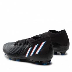 Chaussures De Sport Chaussures Adidas - Predator Edge.2 Fg GW2271 Cblack/Ftwwht/Vivred Noir -Chaussures Femme Soldes 03 0000209944785 ki