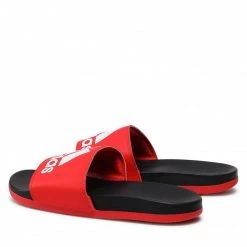 Mules Et Sandales Mules / Sandales De Bain Adidas - Adilette Comfort GY1947 Red Rouge -Chaussures Femme Soldes 03 0000209949728 rz