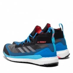 Chaussures De Sport Chaussures Adidas - Terrex Free Hiker Gtx GORE-TEX GZ0356 Grey Six/Grey Three/Blue Rush Gris -Chaussures Femme Soldes 03 0000209955224 pl 1