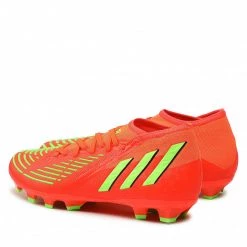 Chaussures De Sport Chaussures Adidas - Predator Edge.2 Mg GW0958 Solred/Sgreen/Cblack Rouge -Chaussures Femme Soldes 03 0000300068281 rz