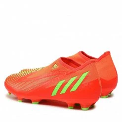 Chaussures De Sport Chaussures Adidas - Predator Edge.3 Ll Fg GW1000 Slred/Tmsogr/Cblack Orange -Chaussures Femme Soldes 03 0000300068304 rz