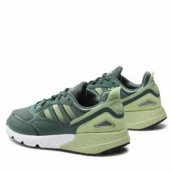 Chaussures De Sport Chaussures Adidas - Zx 1K Boost 2.0 GW6797 Green Vert -Chaussures Femme Soldes 03 0000300124826 rz