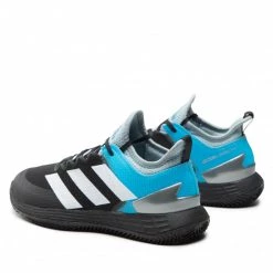 Chaussures De Sport Chaussures Adidas - Adizero Ubersonic 4 M Clay GW2516 Magic Grey / Cloud White / Core Black Noir, Multicolore -Chaussures Femme Soldes 04 0000209417159 plj