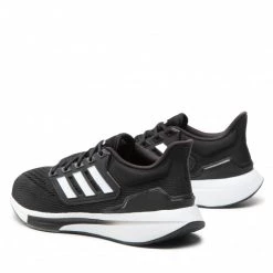 Chaussures De Sport Chaussures Adidas - Eq21 Run GY2190 Core Black/Cloud White/Grey Four Noir -Chaussures Femme Soldes 04 0000209942811 plj