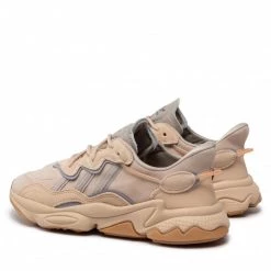 Chaussures De Sport Chaussures Adidas - Ozweego EE6462 Stranu/Lbrown/Solred Beige -Chaussures Femme Soldes 04 0000300000595 ts