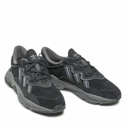 Chaussures De Sport Chaussures Adidas - Ozweego GY6180 Cblack/Ftwwht/Gresix Noir -Chaussures Femme Soldes 05 0000209252538 rz
