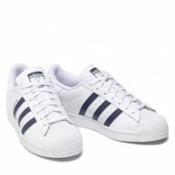 Chaussures De Sport Chaussures Adidas - Superstar GX6320 Ftwwht/Shanah/Ftwwht Blanc -Chaussures Femme Soldes 05 0000209421859 is