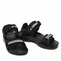 Mules Et Sandales Sandales Adidas - Cyprex Ultra Sandal Dlx GY6115 Core Black/Cloud White/Core Black Noir -Chaussures Femme Soldes 05 0000209516418 rz