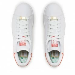 Chaussures Basses Chaussures Adidas - Stan Smith GW0488 Ftwwht/Ftwwht/Green Blanc 10 Chaussures Basses Chaussures Adidas - Stan Smith GW0488 Ftwwht/Ftwwht/Green Blanc -Chaussures Femme Soldes 05 0000209584189 mg