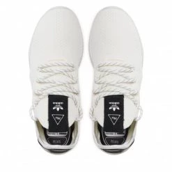 Chaussures De Sport Chaussures Adidas - Tennis Hu GZ3920 Owhite/Cwhite/Cblack Beige -Chaussures Femme Soldes 05 0000209708134 rz