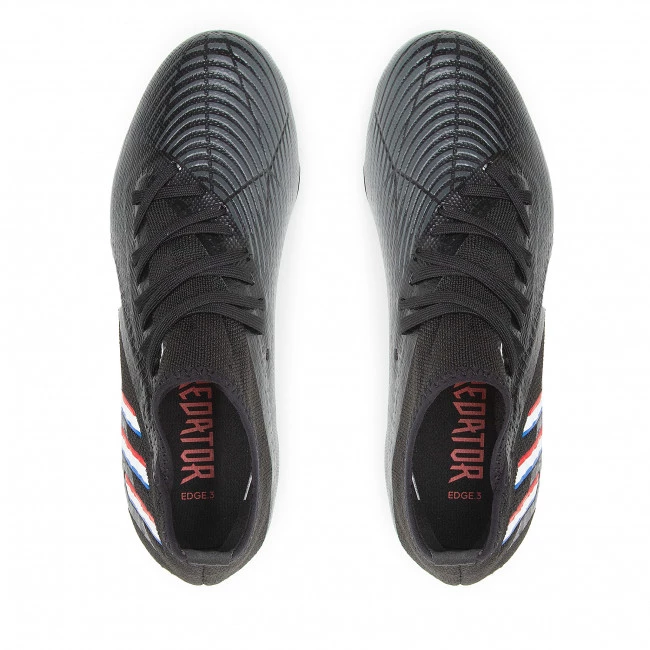 Chaussures De Sport Chaussures Adidas - Predator Edge.3 Fg GV9856 Cblack/Ftwwht/Vivred Noir 5 Chaussures De Sport Chaussures Adidas - Predator Edge.3 Fg GV9856 Cblack/Ftwwht/Vivred Noir – Image 5