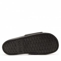 Mules Et Sandales Mules / Sandales De Bain Adidas - Adilette Comfort GW9647 Core Black / Core Black / Cloud White Vert -Chaussures Femme Soldes 05 0000209949711 fp