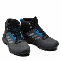 Chaussures De Sport Chaussures Adidas - Terrex Swift R3 Mid Gtx GORE-TEX GZ0347 Core Black/Grey Three/Blue Rush Noir -Chaussures Femme Soldes 05 0000209955187 is