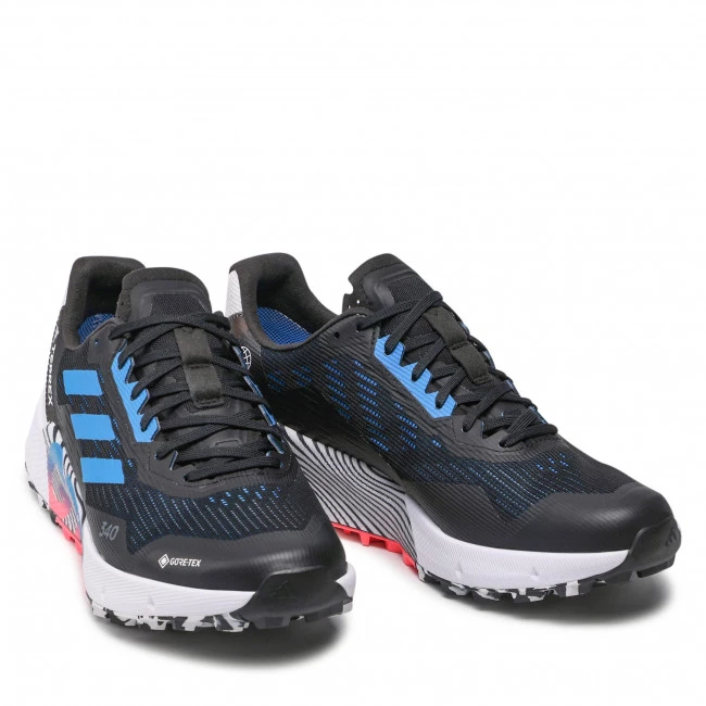 Chaussures De Sport Chaussures Adidas - Terrex Agravic Flow 2 Gtx GORE-TEX H03184 Core Black/Blue Rush/Turbo Noir 5 Chaussures De Sport Chaussures Adidas - Terrex Agravic Flow 2 Gtx GORE-TEX H03184 Core Black/Blue Rush/Turbo Noir – Image 5
