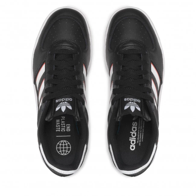 Chaussures De Sport Chaussures Adidas - G.S. Court GX7029 Cblack/Ftwwht/Corang Noir 5 Chaussures De Sport Chaussures Adidas - G.S. Court GX7029 Cblack/Ftwwht/Corang Noir – Image 5