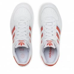 Chaussures De Sport Chaussures Adidas - G.S Court GX9448 Ftwwht/Corang/Blurus Blanc -Chaussures Femme Soldes 05 0000300000847 pa