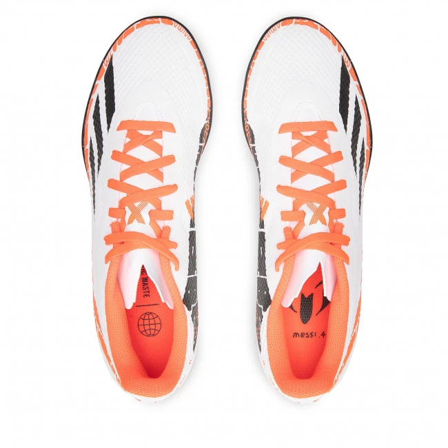 Chaussures De Sport Chaussures Adidas - X Speedportal Messi.4 Tf GW8401 Ftwwht/Cblack/Solred Blanc 5 Chaussures De Sport Chaussures Adidas - X Speedportal Messi.4 Tf GW8401 Ftwwht/Cblack/Solred Blanc – Image 5