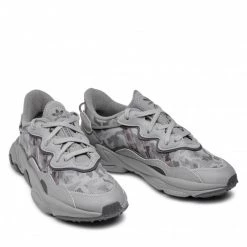 Chaussures De Sport Chaussures Adidas - Ozweego GX3323 Grethr/Gresix/Cblack Gris -Chaussures Femme Soldes 06 0000209023916 rz