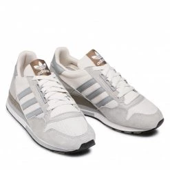 Chaussures De Sport Chaussures Adidas - Zx 500 GX1600 Talc/Metgry/Crywht Multicolore, Gris -Chaussures Femme Soldes 06 0000209025194 rz