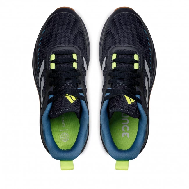 Chaussures De Sport Chaussures Adidas - Trainer V GX0732 Navy Blue/Silver/Fluorescent Yellow Bleu Marine 6 Chaussures De Sport Chaussures Adidas - Trainer V GX0732 Navy Blue/Silver/Fluorescent Yellow Bleu Marine – Image 6