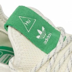 Chaussures De Sport Chaussures Adidas - Tennis Hu GZ3922 Owhite/Green/Cwhite Beige -Chaussures Femme Soldes 06 0000209708141 mg