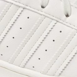 Chaussures De Sport Chaussures Adidas - Superstar GW2045 Cwhite/Whittin/Crenav Blanc -Chaussures Femme Soldes 06 0000300000076 pl