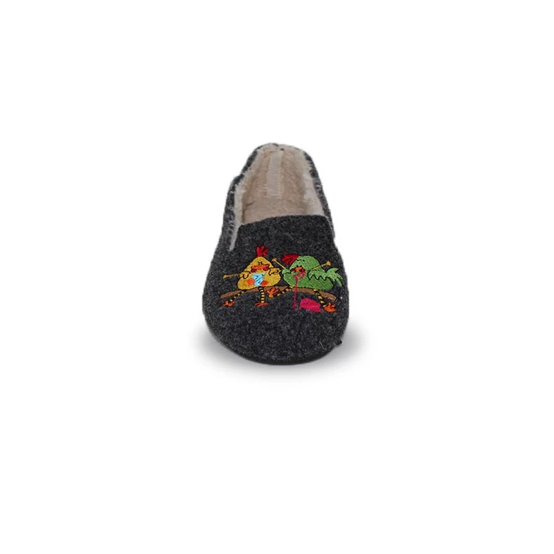 LA MAISON DE L'ESPADRILLE Chaussons Ballerines Pour Femme 6007 3 LA MAISON DE L'ESPADRILLE Chaussons Ballerines Pour Femme 6007 – Image 3