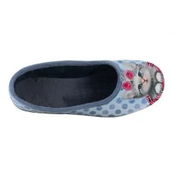 LA MAISON DE L'ESPADRILLE Chaussons Ballerines Pour Femme 6058 -Chaussures Femme Soldes 6058 4