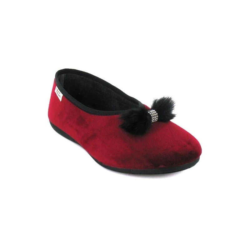 LA MAISON DE L'ESPADRILLE Chaussons Ballerines Pour Femme 6188 2 LA MAISON DE L'ESPADRILLE Chaussons Ballerines Pour Femme 6188 – Image 2