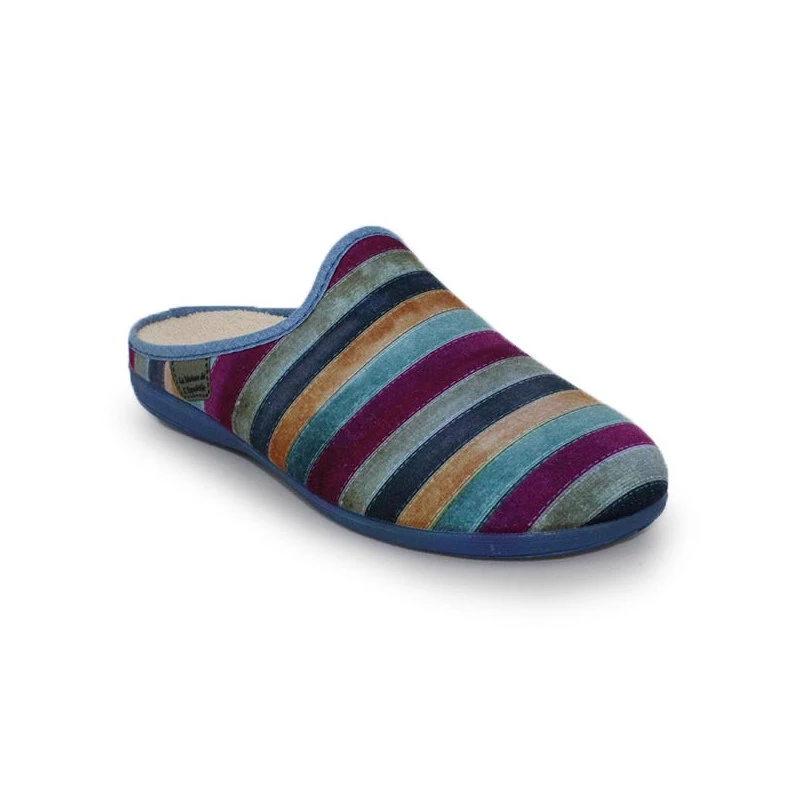 LA MAISON DE L'ESPADRILLE Chaussons Mules Pour Femme 6750 2 LA MAISON DE L'ESPADRILLE Chaussons Mules Pour Femme 6750 – Image 2