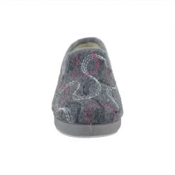 LA MAISON DE L'ESPADRILLE Charentaises Pour Femme 7640 -Chaussures Femme Soldes 7640 2