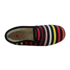 LA MAISON DE L'ESPADRILLE Charentaises Pour Femme 7678 -Chaussures Femme Soldes 7678 4