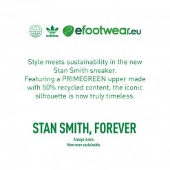 Chaussures De Sport Chaussures Adidas - Stan Smith FX5502 Ftwwht/Ftwwht/Green Blanc -Chaussures Femme Soldes eu 1