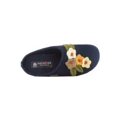 HAFLINGER Chaussons Mules Pour Femme Everest Fiori -Chaussures Femme Soldes everest fiori 4