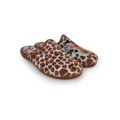 LA MAISON DE L'ESPADRILLE Chaussons Mules Pour Femme Girafe (2015)