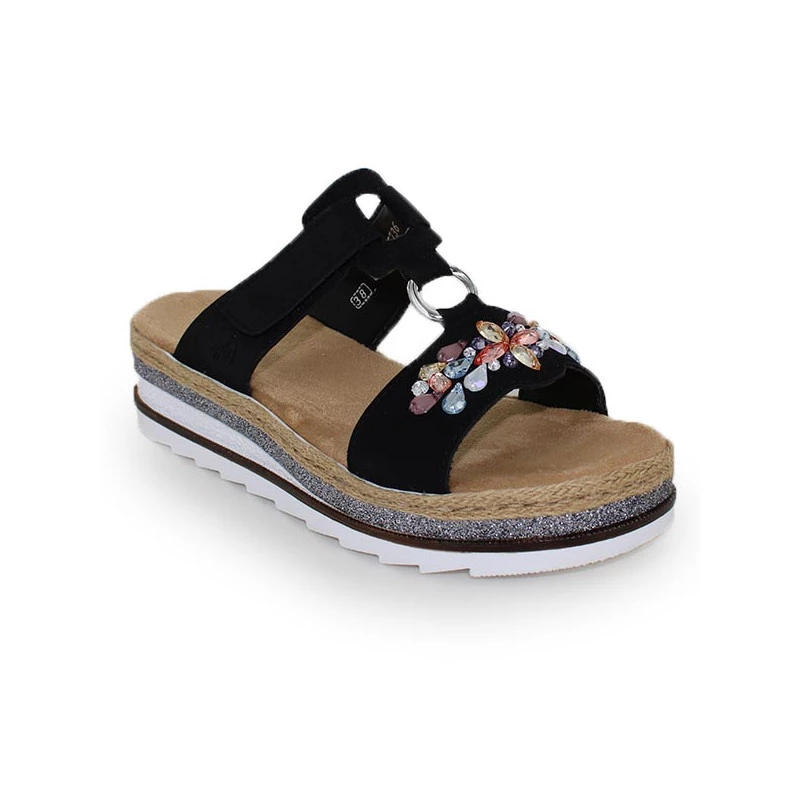 RIEKER Mules Pour Femme Morokko V79N4 2 RIEKER Mules Pour Femme Morokko V79N4 – Image 2